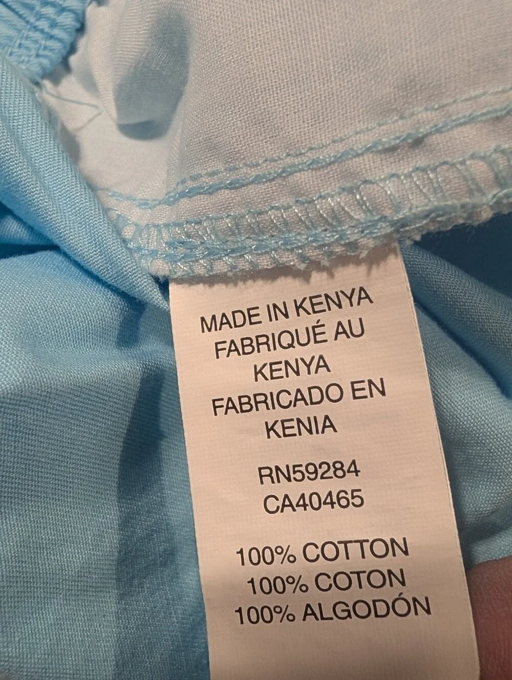 The Children's Place Light Blue Drawstring Jogger Pants Size 14